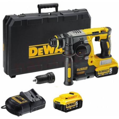 DeWALT DCH274P2 Aku Młotowiertarka SDS-Plus (2,1J/18V/2x5,0Ah) Walizka