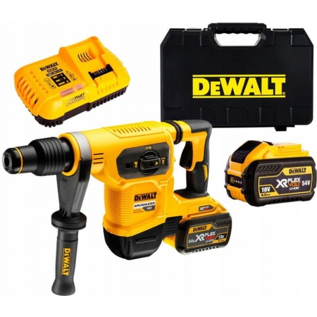 DeWALT DCH481X2 Aku Młot udarowo-obrotowy 6,1J SDS-Max XR FlexVolt (54V/2x9,0Ah) Tstak DeWALT DCH481X2 Aku Młot udarowo-obrotowy 6,1J SDS-Max XR FlexVolt (54V/2x9,0Ah) Tstak