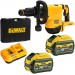 DeWALT DCH832X2 Aku Młot wyburzeniowy SDS-Max, XR FlexVolt 54V, 10,5J, Tstak,(2x9,0Ah)