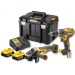 DeWALT DCK2080P2T Kombo pack DCD796 + 18V 2x5,0Ah + 18V 2x5,0Ah + DCB115 + TSTAK