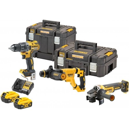 DeWALT DCK327P2T XR Zestaw kombi 3 narzędzi (18V/2x5,0Ah) DeWALT DCK327P2T XR Zestaw kombi 3 narzędzi (18V/2x5,0Ah)