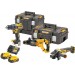 DeWALT DCK327P2T XR Zestaw kombi 3 narzędzi (18V/2x5,0Ah)
