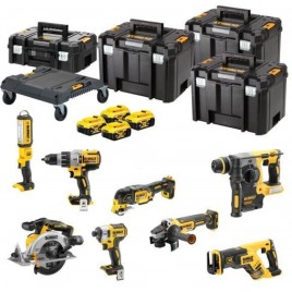 DeWALT DCK853P4T (DCH273+DCD996+DCG405+DCF887+DCS570+DCS367+DCS355+DCL050+4x5,0Ah)Tstak