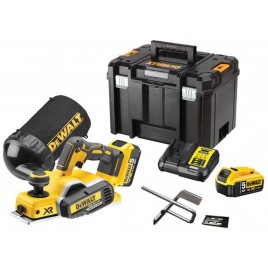 DeWALT DCP580P2 Aku Strugarka 82mm XR (18V/2x5,0Ah) Tstak