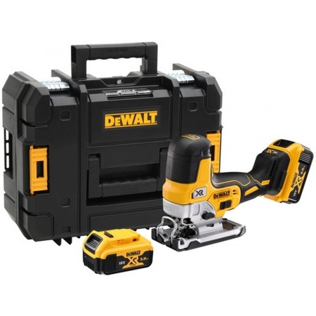 DeWALT DCS335P2 Aku wyrzynarka bezszczotkowa XR (18V/2x5,0Ah) Tstak DeWALT DCS335P2 Aku wyrzynarka bezszczotkowa XR (18V/2x5,0Ah) Tstak