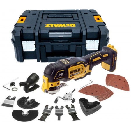 DeWALT DCS355NT Szlifierka wielofunkcyjna (18V/bez akumulatora i ładowarki) walizka Tstak