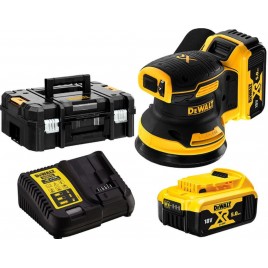 DeWALT DCW210P2 Szlifierka mimośrodowa XR (125mm/18V/2x5,0Ah) Tstak