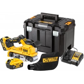 DeWALT DCW220P2 Szlifierka taśmowa (18V/2x5,0Ah) Tstak