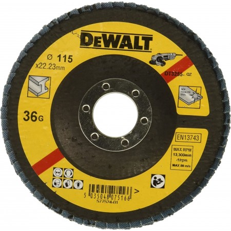 DeWALT DT3265 Tarcza listkowa 125mm gr.36 wygięta Typ29