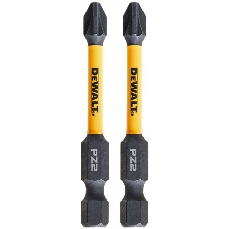 DeWALT DT70531T Końcówki wkrętarskie Pz2 x 50 mm, 2 szt. DeWALT DT70531T Końcówki wkrętarskie Pz2 x 50 mm, 2 szt.