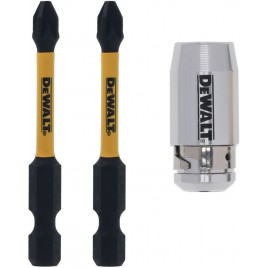 DeWALT DT70536T-QZ Bity wkrętakowe 2× PH2 57 mm + uchwyt magnetyczny DeWALT DT70536T-QZ Bity wkrętakowe 2× PH2 57 mm + uchwyt magnetyczny