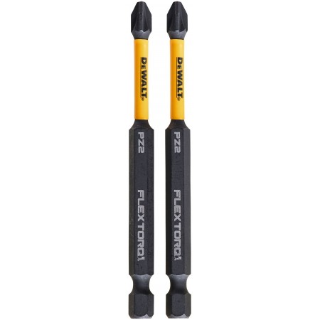 DeWALT DT70566T Końcówki wkrętarskie Pz2 x 89 mm - 2 szt. DeWALT DT70566T Końcówki wkrętarskie Pz2 x 89 mm - 2 szt.