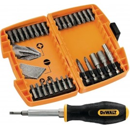 DeWALT DT71506 Zestaw końcówek + wkrętak 30elem.