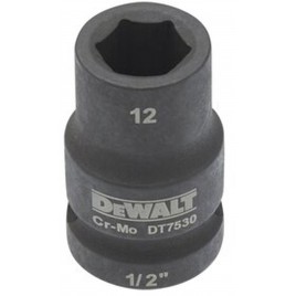 DeWALT DT7530 Extreme Impact Płytka nasadka udarowa 1/2”, 12 mm