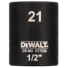 DeWALT DT7539 Płytka nasadka udarowa 1/2”, 21 mm DeWALT DT7539 Płytka nasadka udarowa 1/2”, 21 mm