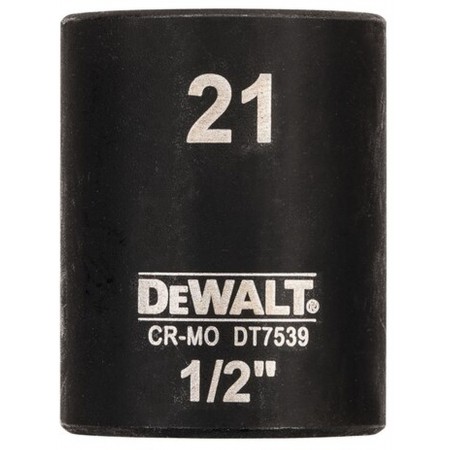 DeWALT DT7539 Płytka nasadka udarowa 1/2”, 21 mm DeWALT DT7539 Płytka nasadka udarowa 1/2”, 21 mm