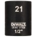 DeWALT DT7539 Płytka nasadka udarowa 1/2”, 21 mm