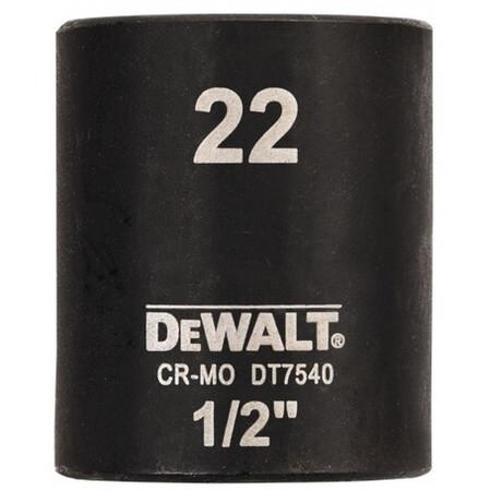 DeWALT DT7540 Płytka nasadka udarowa 1/2”, 22 mm