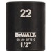 DeWALT DT7540 Płytka nasadka udarowa 1/2”, 22 mm