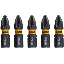 DeWALT DT7994T Końcówki wkrętarskie PH2 25 mm, 5 szt. DeWALT DT7994T Końcówki wkrętarskie PH2 25 mm, 5 szt.
