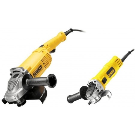 DeWALT DWE492DUO2 Zestaw szlifierek kątowych (DWE492+DWE4157) (230mm/125mm)(2200W/900W) DeWALT DWE492DUO2 Zestaw szlifierek kątowych (DWE492+DWE4157) (230mm/125mm)(2200W/900W)