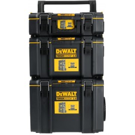 DeWALT DSMOBILE ToughSystem Zestaw skrzyń 3w1 DS166+DDS300+DS450, DWST83402-1 DeWALT DSMOBILE ToughSystem Zestaw skrzyń 3w1 DS166+DDS300+DS450, DWST83402-1