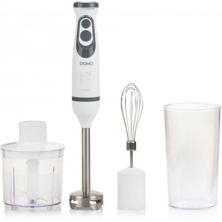 DOMO Blender ręczny 3w1 z rozdrabniaczem, 600W DO1089M