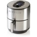 DOMO Digitale Heißluftfritteuse, 4 l, 1500 W, Edelstahl DO530FR