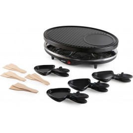 DOMO Raclette grill wolnostojący dla 8 osób, 1200W DO9038G