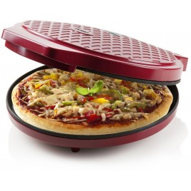 DOMO Piec do pizzy 30cm, czerwony DO9177PZ
