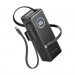 EcoFlow RAPID Powerbank (25 000 mAh, 170 W) 2×100 W wbudowany kabel USB-C – czarna
