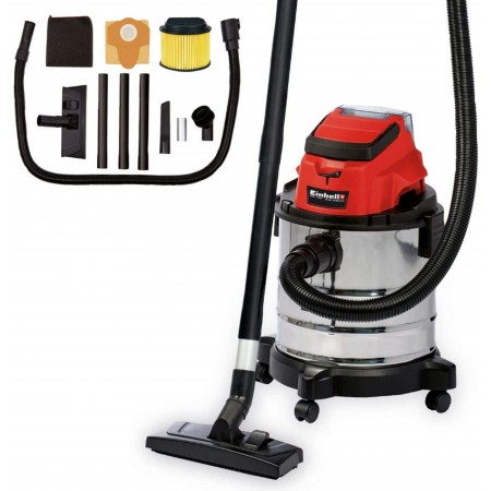 Einhell TC-VC 18/20 Li S-Solo Aku do odkurzania na mokro i na sucho 2347130 Einhell TC-VC 18/20 Li S-Solo Aku do odkurzania na mokro i na sucho 2347130