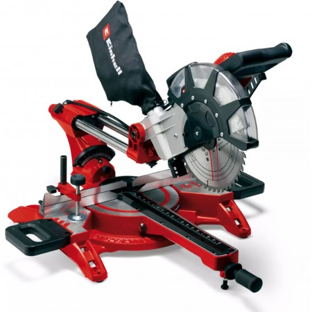 Einhell TC-SM 2534/1 Piła ukosowa podwójna z posuwem (2350W/250 mm) 4300395