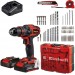 Einhell TE-CD 18/40 Li-i +64 Akumulatorowa wiertarka udarowa (40Nm/18V/2x2.0Ah) 4513992