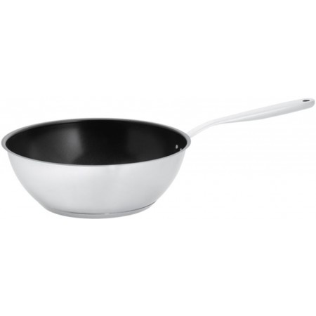 Fiskars All Steel Patelnia Wok 28 cm, stal nierdzewna 1064747