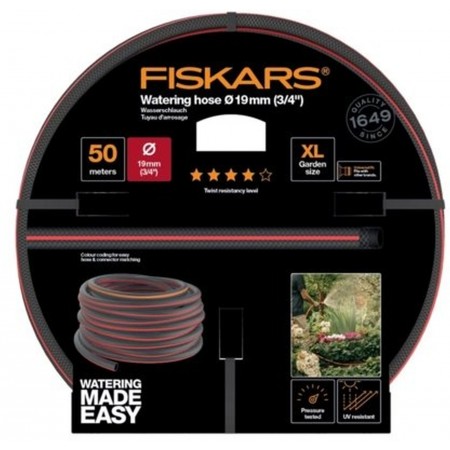 Fiskars Wąż ogrodowy, 19 mm (3/4”), 50 m Q4 1027111