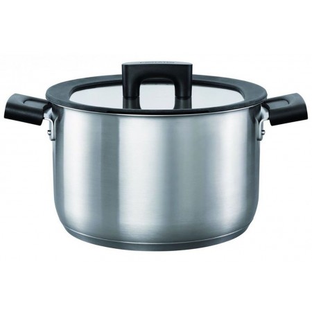 Fiskars Hard Face Steel Garnek z pokrywką 5l 1052241