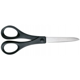 Fiskars Essential Nożyczki do papieru 18 cm, czarne 1023818