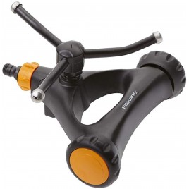 Fiskars Zraszacz dookolny, metalowy na kółkach 1023657