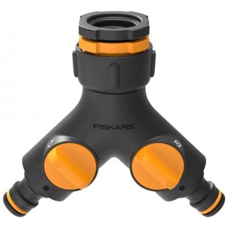 Fiskars Comfort Przyłącze kranowe podwójne, multi 1027061