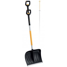 Fiskars X-series Teleskopowa szeroka łopata do śniegu, 143-163cm 1057189