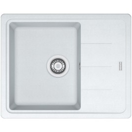 Franke Basis BFG 611-62, 620x500 mm, Fragranit zlewozmywak, biały polarny 114.0676.304