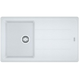 Franke Basis BFG 611-86, 860x500 mm, zlewozmywak fragranitowy, Biały polarny 114.0494.912