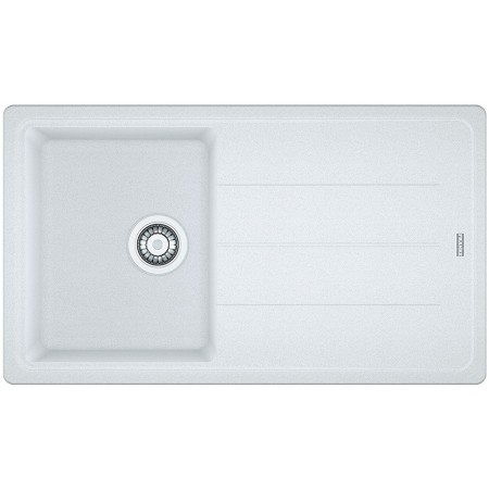 Franke Basis BFG 611-86, 860x500 mm, zlewozmywak fragranitowy, Biały polarny 114.0494.912