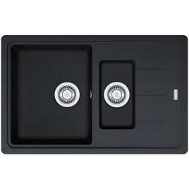 OUTLET Franke Basic BFG 651-78, 780x500 mm, zlewozmywak fragranitowy, onyx 114.0283.991