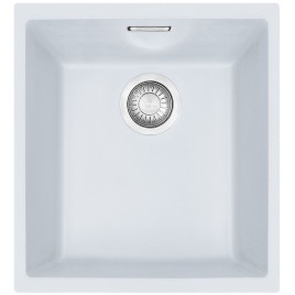 Franke Sirius SID 110-34, 365x440 mm, zlewozmyvak Tectonite, Biały polarny 125.0331.030