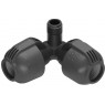 GARDENA Sprinklersystem Rozdzielacz narożny 25 mm x 1/2" - gwint zewnętrzny 2782-20