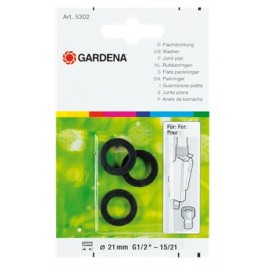 GARDENA Pierścień uszczelniający 21 mm (G1/2") (3 szt.) 5302-20