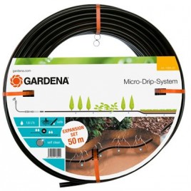 GARDENA Micro-Drip-Podziemna linia kroplująca 13,7 mm, 50 m, zestaw rozszerzający, 1395-20