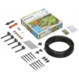 GARDENA Micro-Drip-System Zestaw podstawowy na grządki i rabaty 13015-20